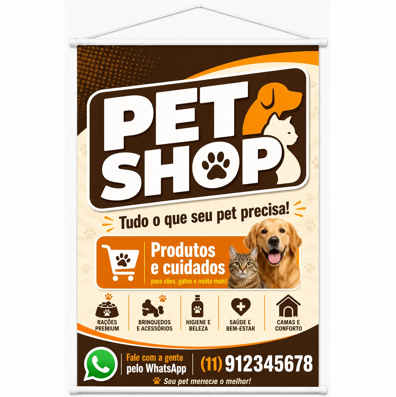 Exemplo completo de banner 90 x 120 cm